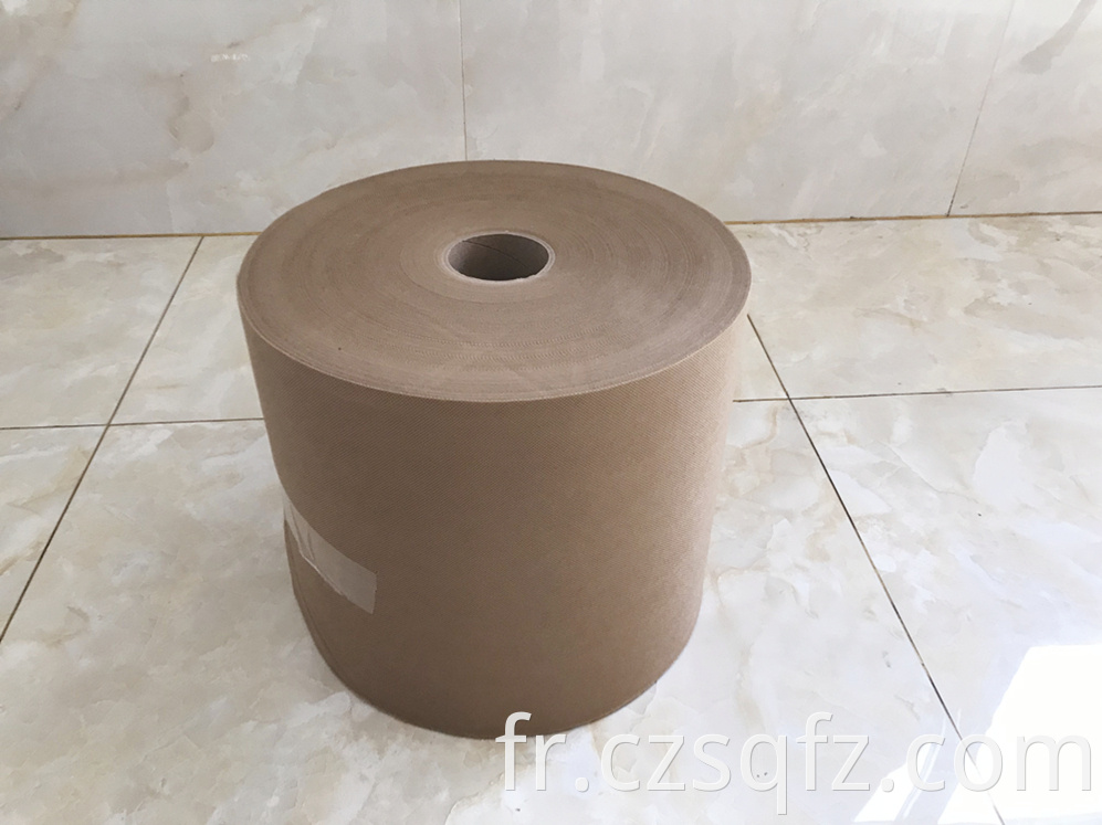 Camel color nonwoven